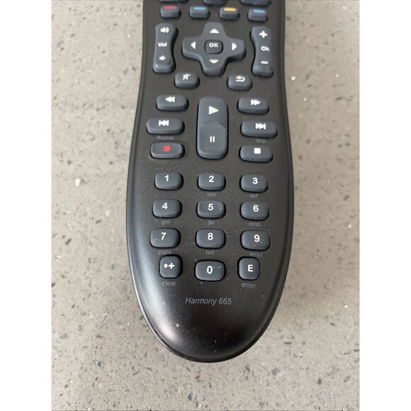 Logitech Logi Harmony 665 Universal Remote Control TESTED and WORKING - Picture 3 of 10